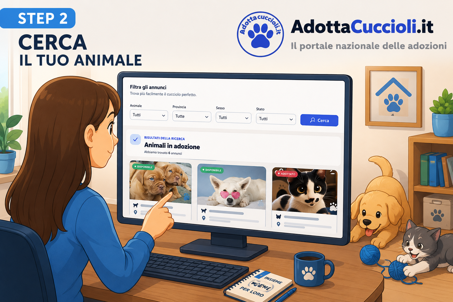 Cerca il tuo animale
