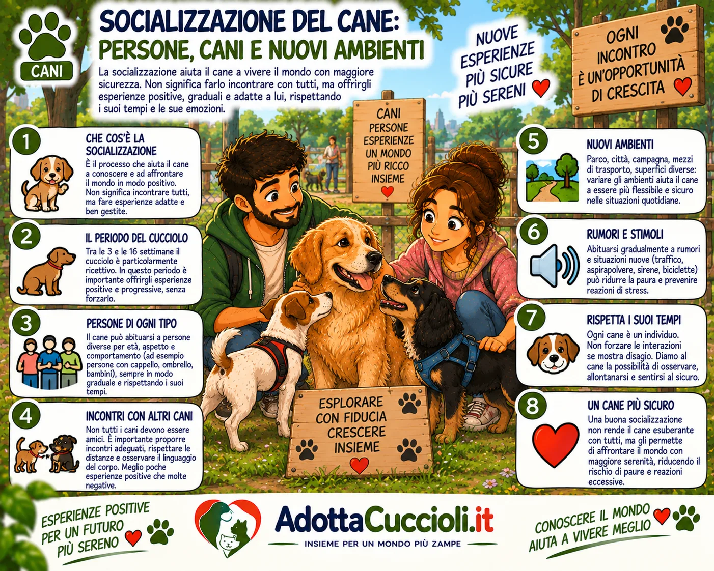 Socializzazione del cane