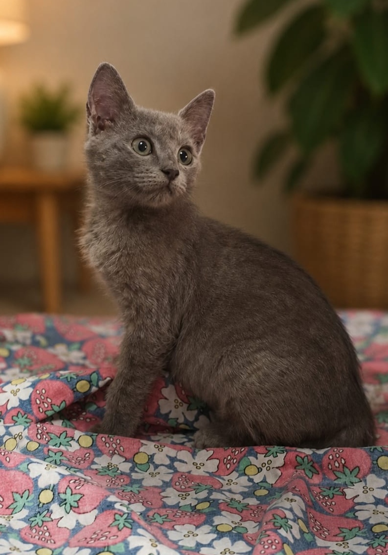 Alma, gatto Simil Certosino in adozione