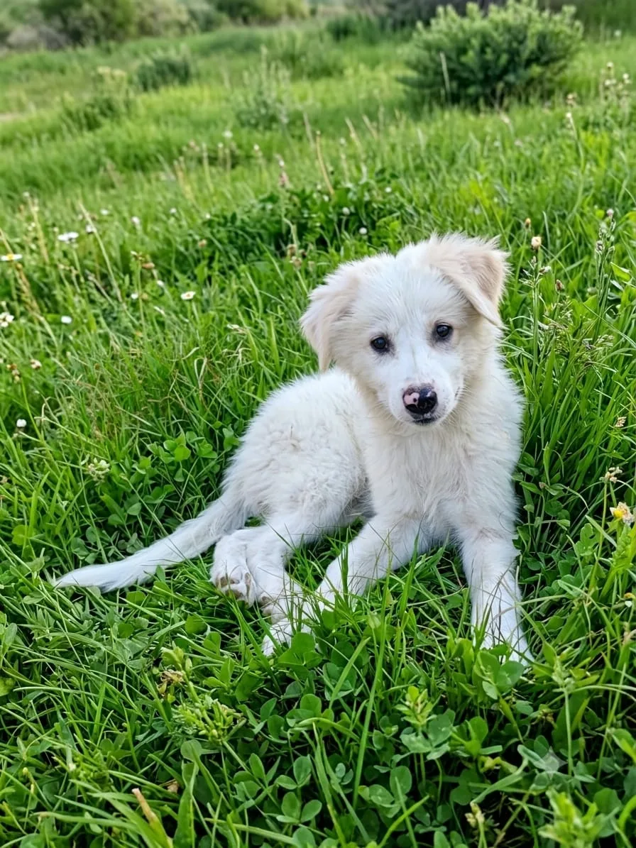 Milly, cane Mix maremmano in adozione a Trapani